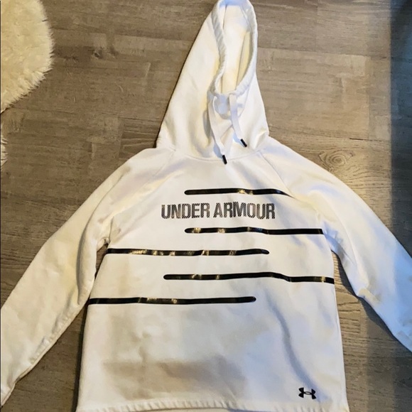 White hoodie under armor - Picture 1 of 1